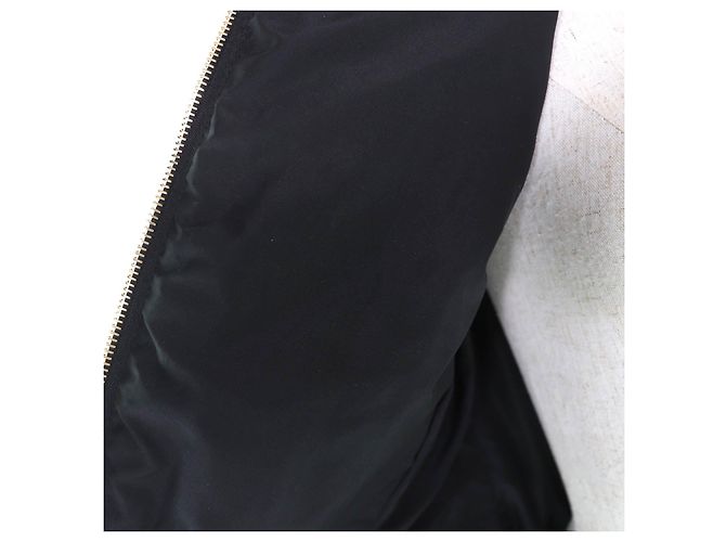 Versace Polyester-Daunenmantel Schwarz - Ansicht 5