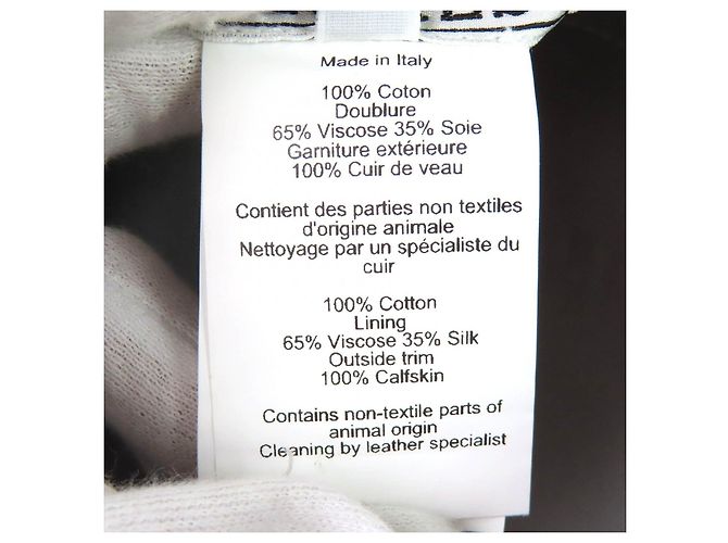 Hermès Saint Honor Serie Baskenmütze aus Cotton-Kalbsleder Braun - Ansicht 8