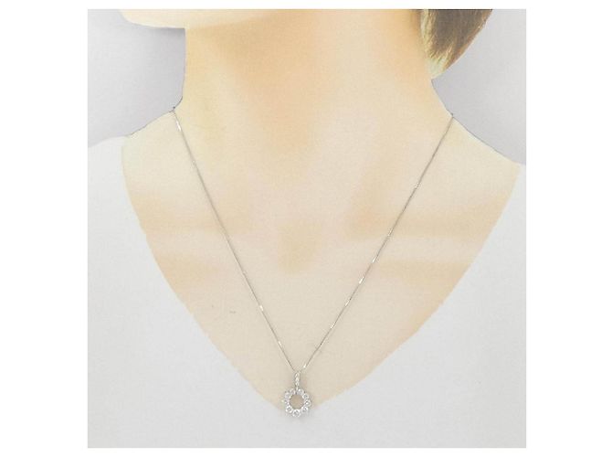 Autre Marque Collana in diamanti PT900 PT850 Argento - vista 6