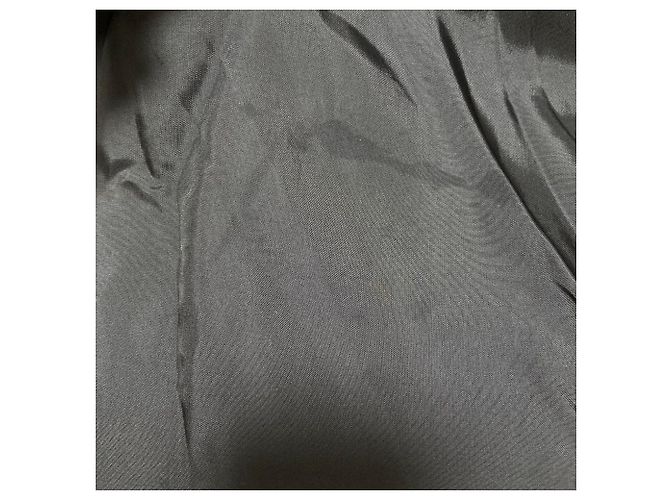 Autre Marque Abrigo sin cuello de lana United Arrows Negro - vista 14