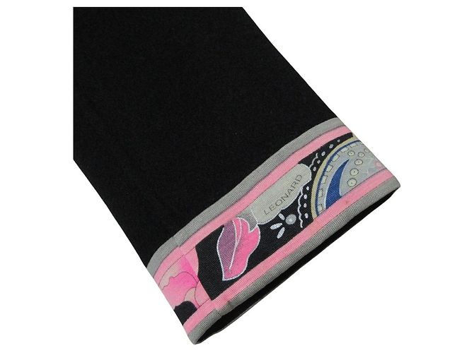 LEONARD Wool Tailored Jacket Black - view 6
