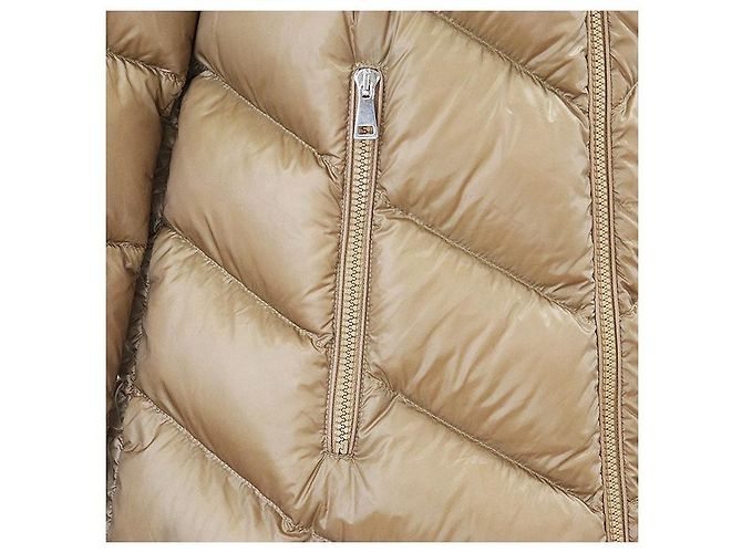 Moncler CAMBALES GIUBOTTO Abrigo de plumón 100% Nylon Beige Camello - vista 13