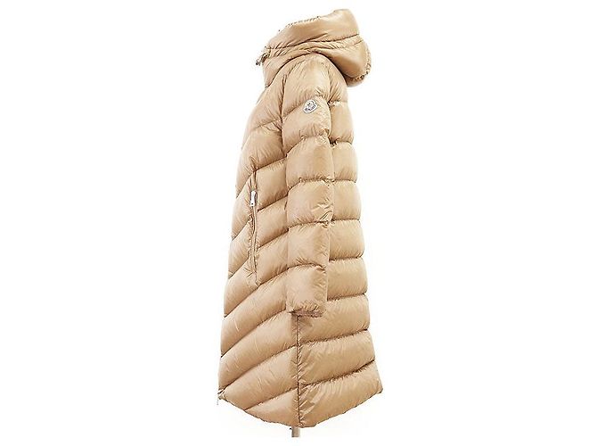 Moncler CAMBALES GIUBOTTO Abrigo de plumón 100% Nylon Beige Camello - vista 15