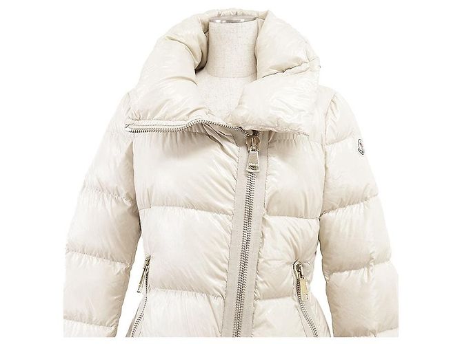 Moncler JOINVILLE GIUBOTTO Chaqueta de plumón 100% Nylon Beige Crudo - vista 2