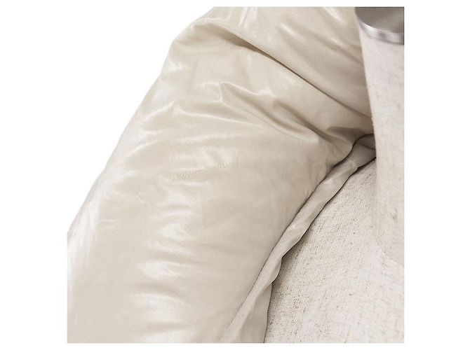 Moncler JOINVILLE GIUBOTTO Chaqueta de plumón 100% Nylon Beige Crudo - vista 3