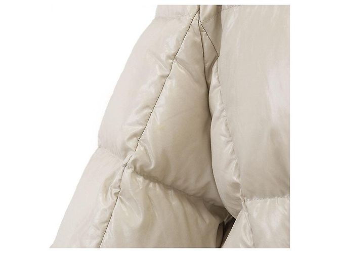 Moncler JOINVILLE GIUBOTTO Chaqueta de plumón 100% Nylon Beige Crudo - vista 4