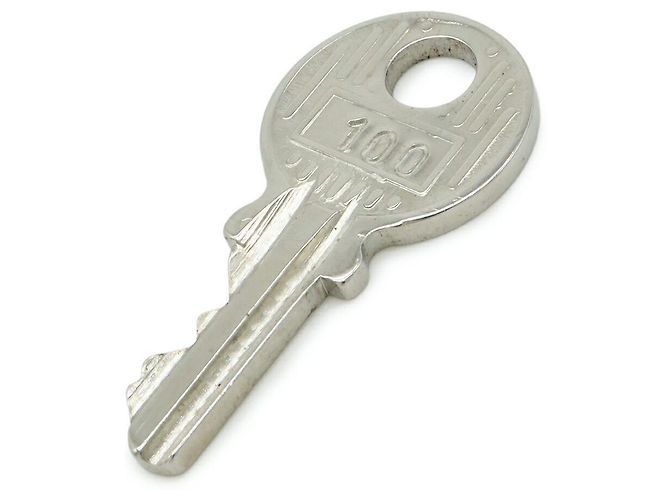 Cadenas Hermès Cadena100 avec clé Argenté - vue 5