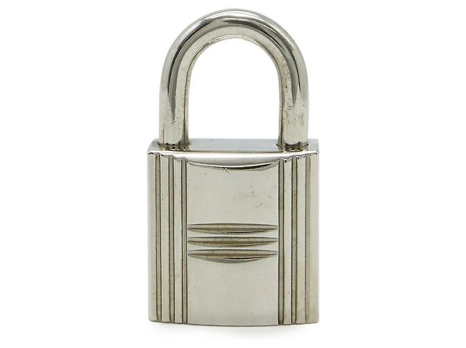 Hermès Cadena110 Padlock with Key Silvery - view 2