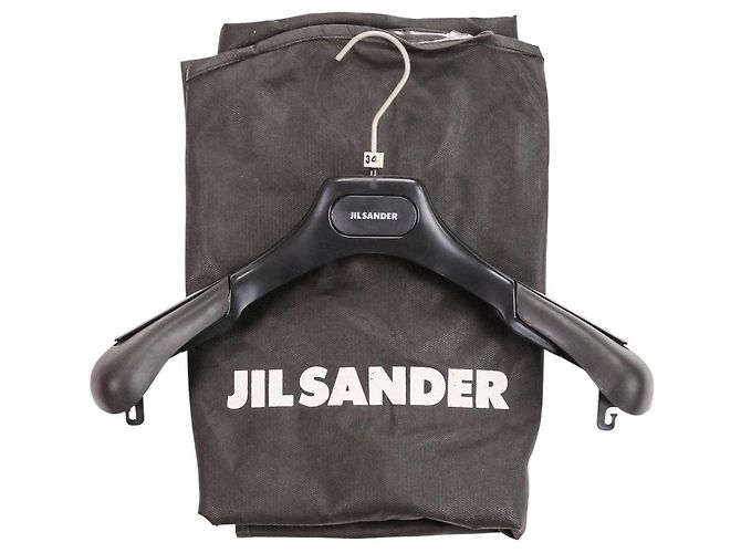 Jil Sander Shearling Long Coat Black - view 14