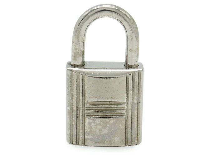 Cadeado Hermès com chave Prata - vista 2