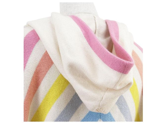 Chanel LA PAUSA Kapuzenpullover aus Kaschmirstrick Mehrfarben - Ansicht 13