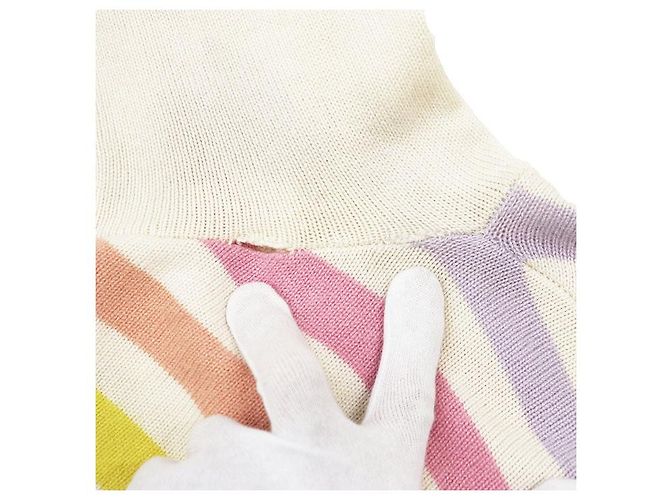 Chanel LA PAUSA Kapuzenpullover aus Kaschmirstrick Mehrfarben - Ansicht 9