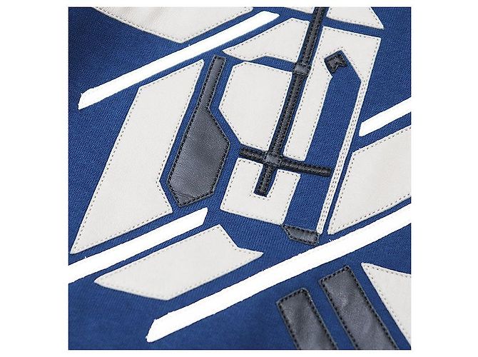 Sweatshirt de algodão Hermès XL Azul - vista 5