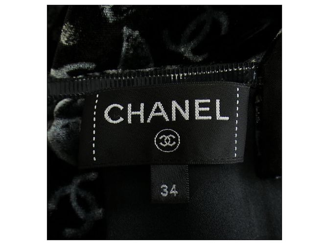 Abito Chanel LOOK45 Nero - vista 5
