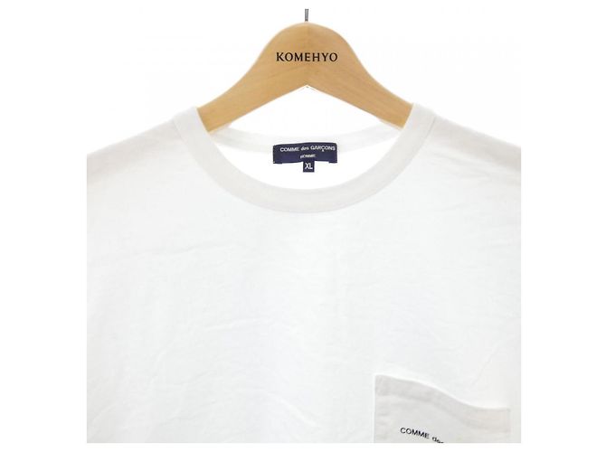 Comme des Garcons Homme T-shirt Blanco - vista 5