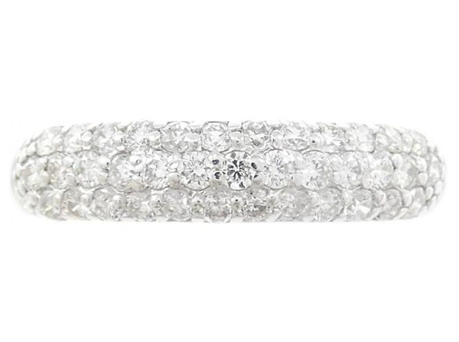 Autre Marque Anillo Ponte Vecchio Pavé Au750 Diamante Plata - vista 2