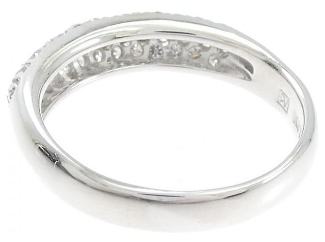 Autre Marque Anillo Ponte Vecchio Pavé Au750 Diamante Plata - vista 3