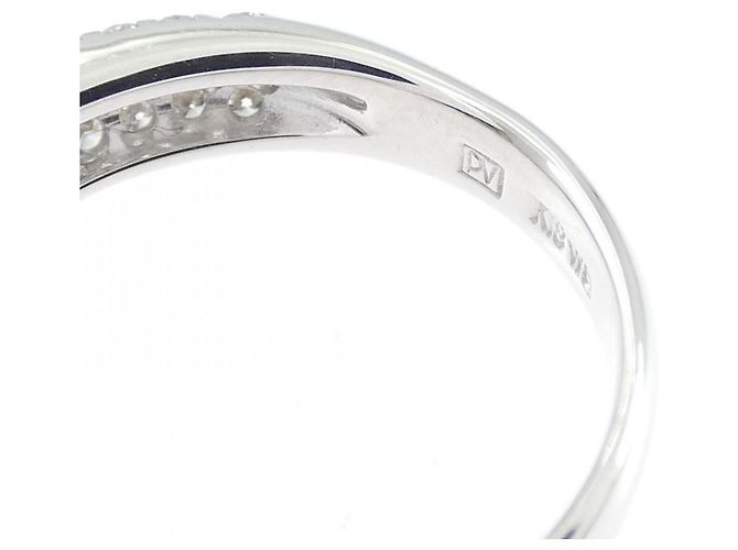 Autre Marque Anillo Ponte Vecchio Pavé Au750 Diamante Plata - vista 4