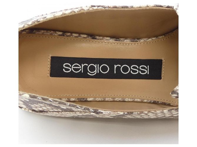 Autre Marque Zapatos Sergio Rossi Beige - vista 6