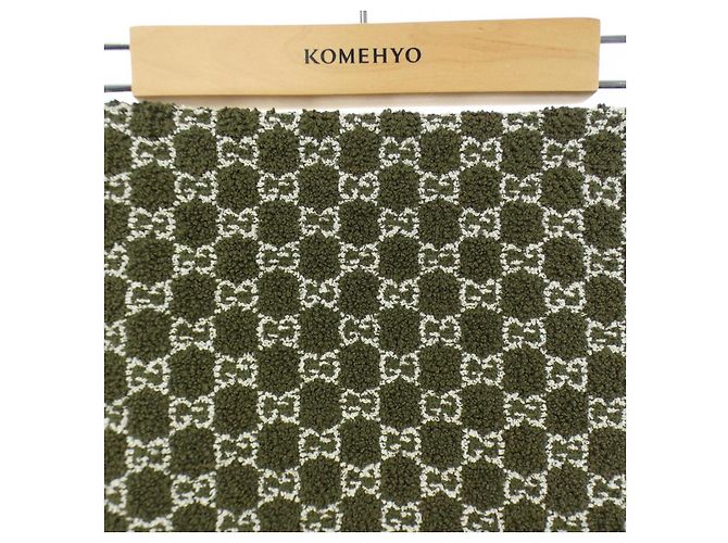 Gonna Gucci Verde Khaki Cachi - vista 5