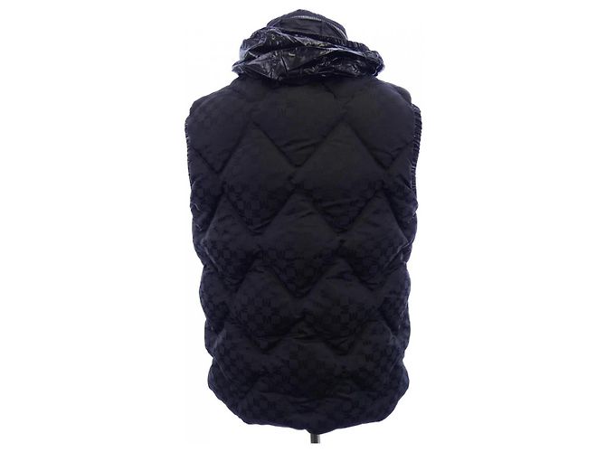 Colete de Penas Moncler KITA Preto - vista 2
