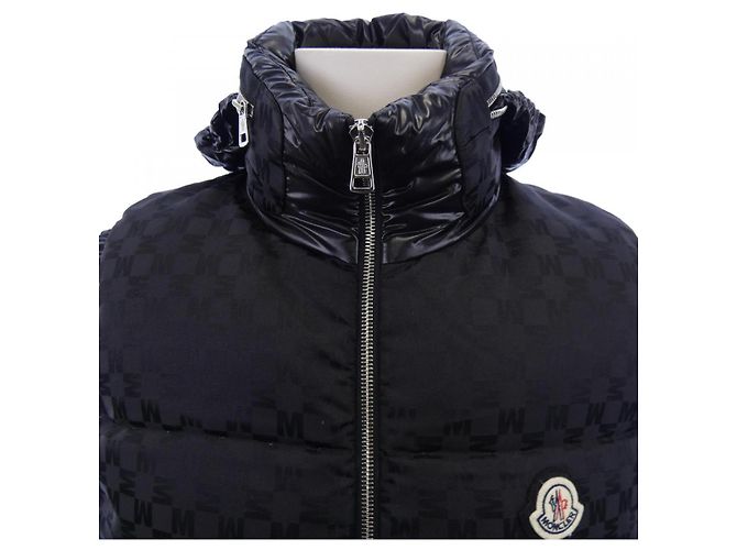 Colete de Penas Moncler KITA Preto - vista 7