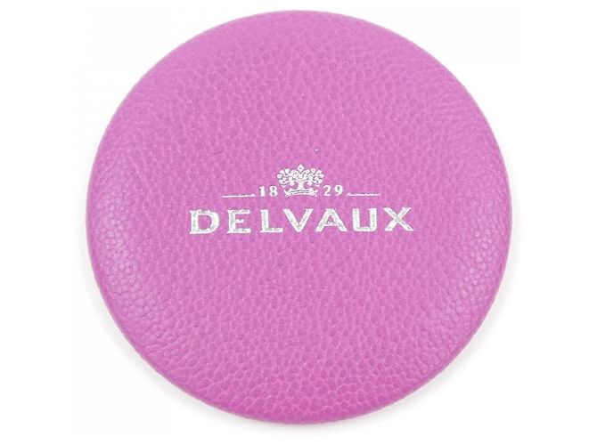 Borsa a mano Delvaux Mini Bag Rosa in pelle - vista 8