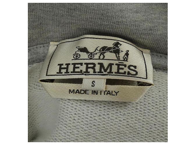 Hermès H557840HA Hoodie S Castaño - vista 4