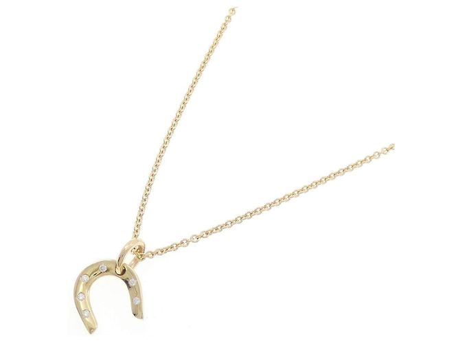 Hermès Au750 Diamant-Halskette Golden - Ansicht 2