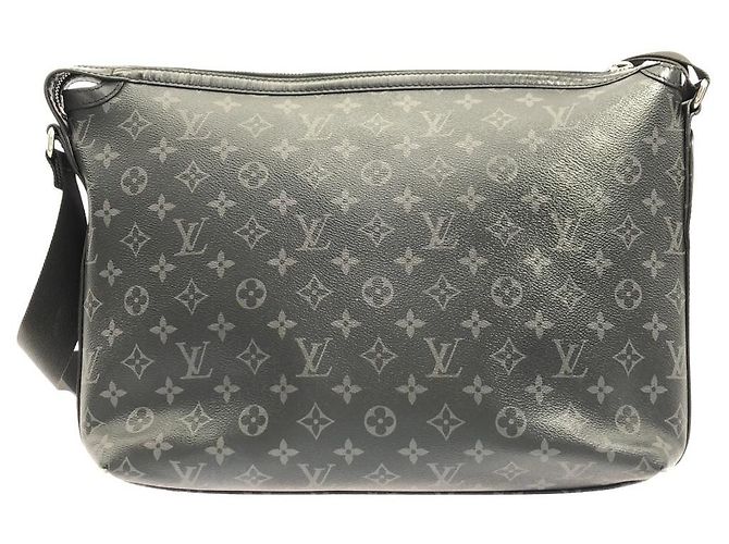 Bolso de hombro Louis Vuitton Odyssee Monogram Eclipse Negro - vista 2