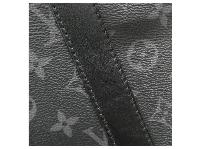 Sac Plat 24H Louis Vuitton Monogram Eclipse Noir Argenté - vue 3