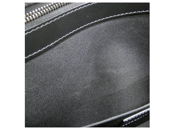 Sac Plat 24H Louis Vuitton Monogram Eclipse Noir Argenté - vue 7