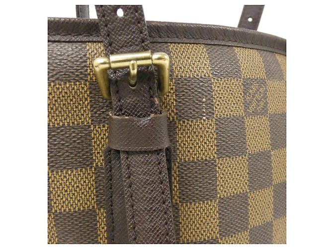 Bolsa de ombro Louis Vuitton Damier Mare Marrom - vista 3