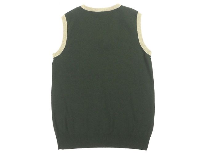 Autre Marque Chaleco de punto de cachemira Arnys Paris Verde - vista 3