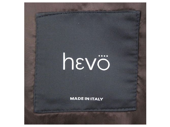 Autre Marque Abrigo Hevo Chester de mezcla de lana Castaño - vista 6