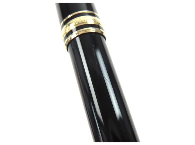 Montblanc Meisterstück 14K Füllfederhalter Schwarz - Ansicht 11