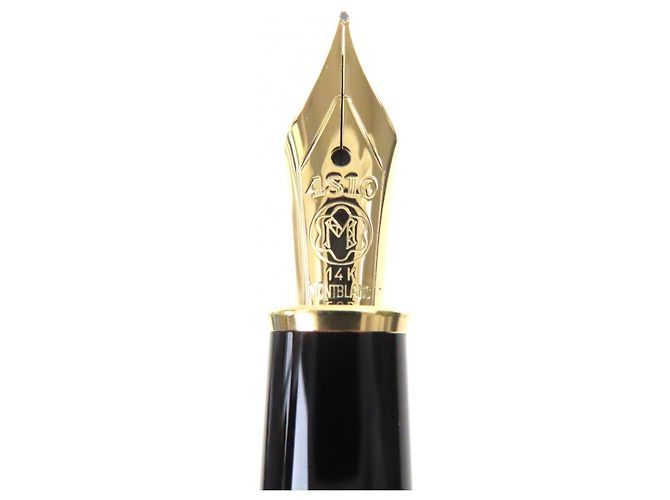 Montblanc Meisterstück 14K Füllfederhalter Schwarz - Ansicht 5