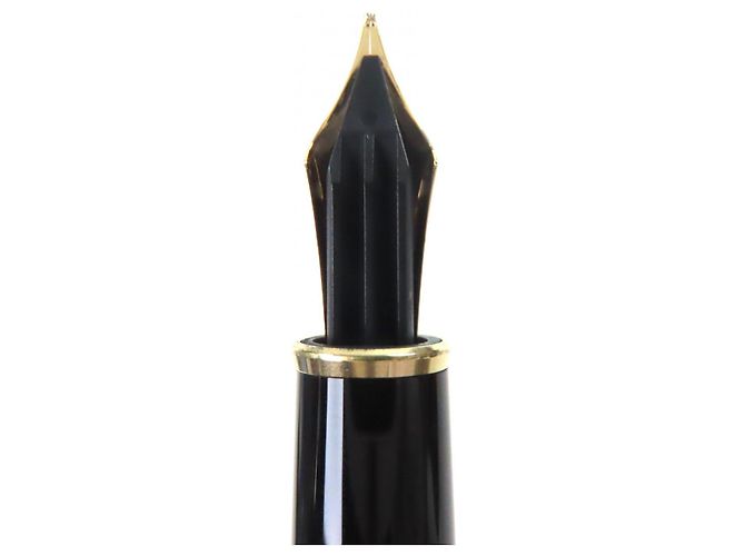 Montblanc Meisterstück 14K Füllfederhalter Schwarz - Ansicht 6