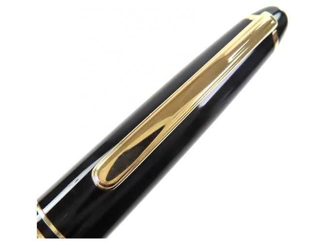 Montblanc Meisterstück 14K Füllfederhalter Schwarz - Ansicht 7