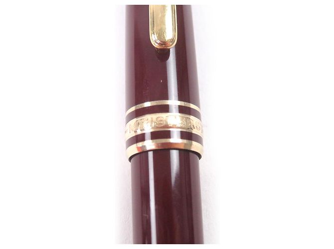 Penna stilografica MONTBLANC Meisterstück 14K Marrone D'oro Bordò - vista 7