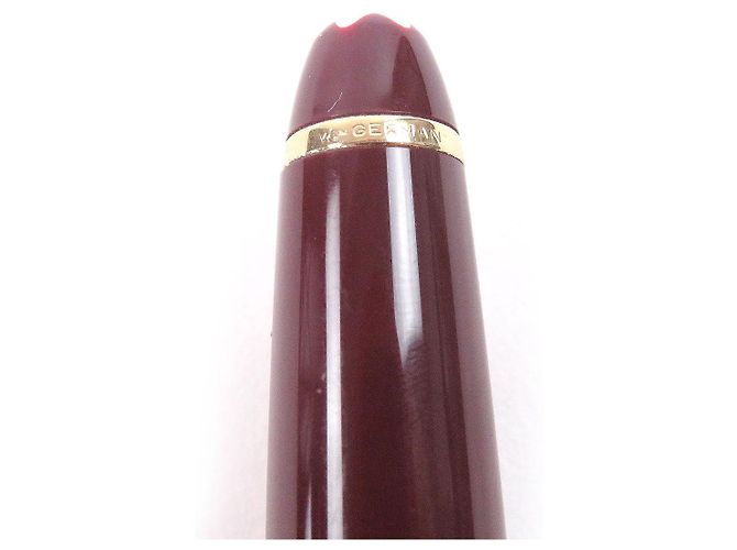 Penna stilografica MONTBLANC Meisterstück 14K Marrone D'oro Bordò - vista 8