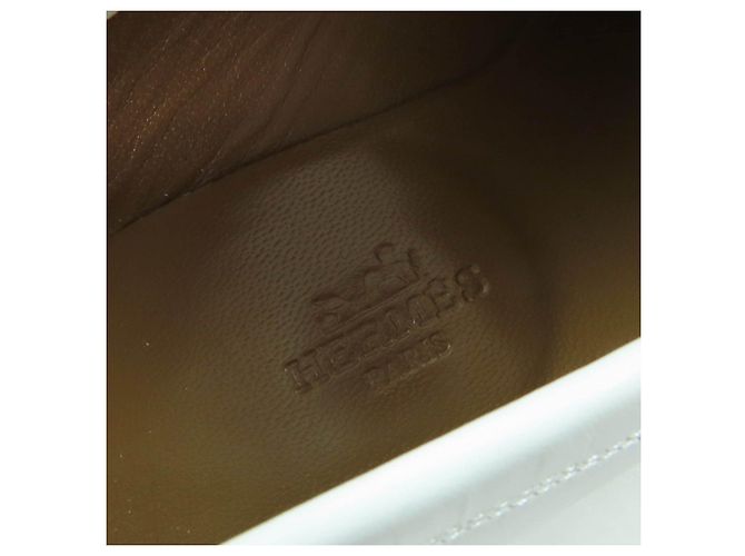 Mocasines Hermès Paris Royale35.5 de piel Blanco - vista 10