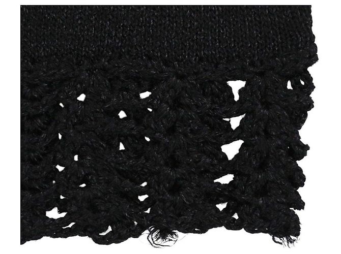 Autre Marque VIVIENNE TAM Strick 2way Ensemble Schwarz - Ansicht 13