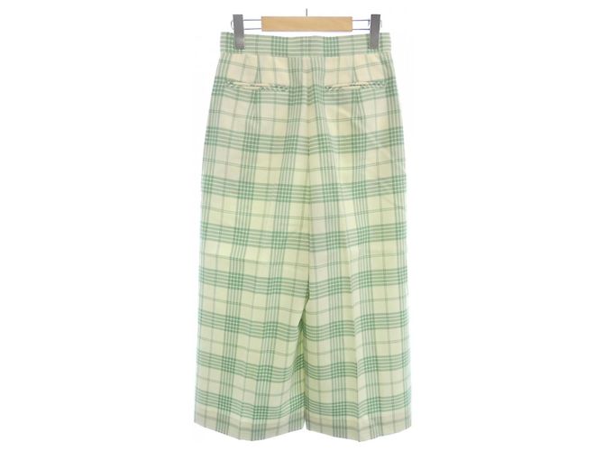 Autre Marque Pantaloni Blamink in misto seta Beige Verde - vista 2