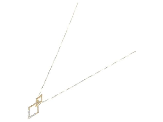 Autre Marque Diamantenhalskette Au750 Golden - Ansicht 2