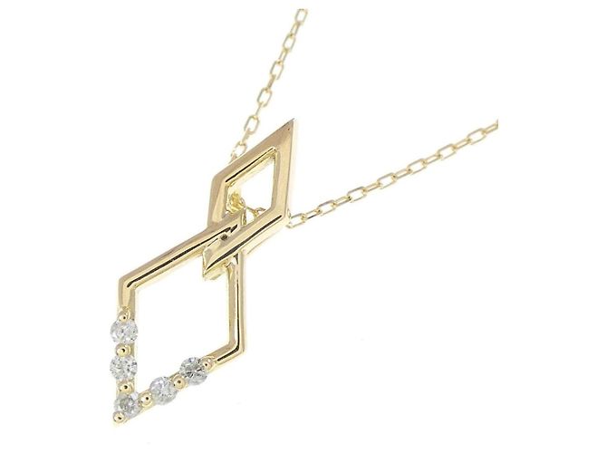Autre Marque Diamantenhalskette Au750 Golden - Ansicht 3