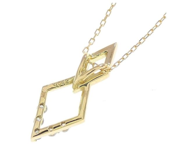 Autre Marque Diamantenhalskette Au750 Golden - Ansicht 4