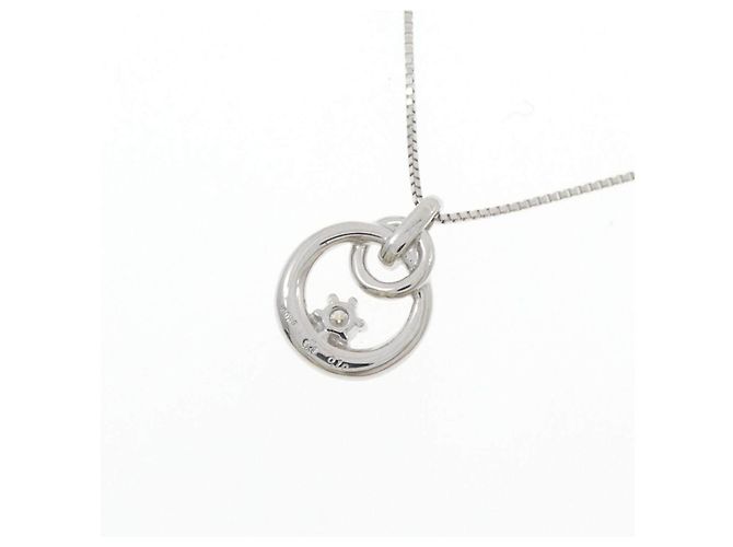 Autre Marque Collana in oro bianco Au750 e diamanti Argento - vista 4