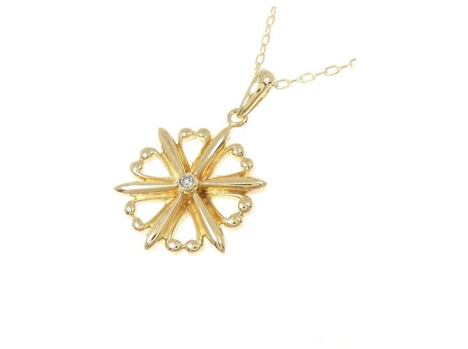 Autre Marque Au750 Diamantenhalskette Golden - Ansicht 3