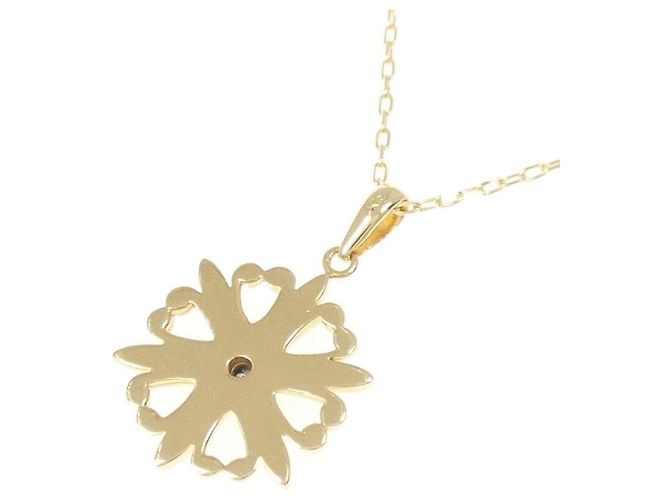 Autre Marque Au750 Diamantenhalskette Golden - Ansicht 4
